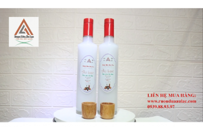 Video rượu Dừa &Acirc;u Lạc chai thủy tinh 500ml