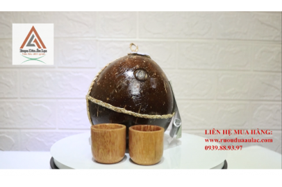 Video rượu dừa &Acirc;u Lạc b&igrave;nh sơn b&oacute;ng